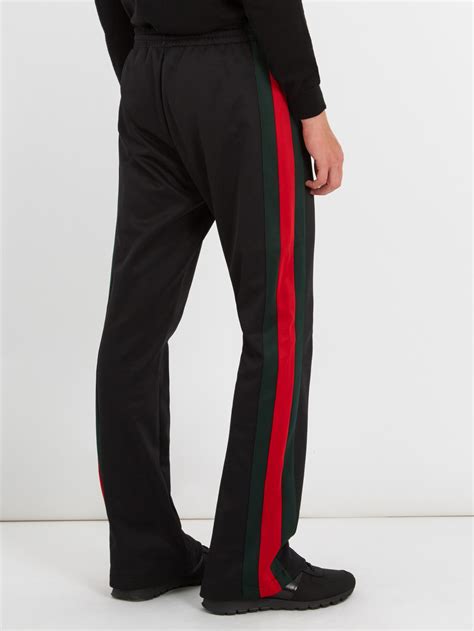 gucci xl mens side stripe trouser|farfetch Gucci trousers.